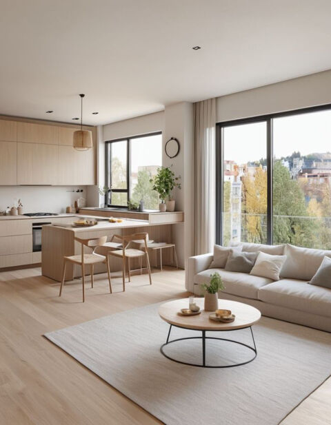   A VISITER ! BEAU 2 PI�CES - 700M TRANSILIEN J Appartement - 2 pi�ce(s) - 52 m�