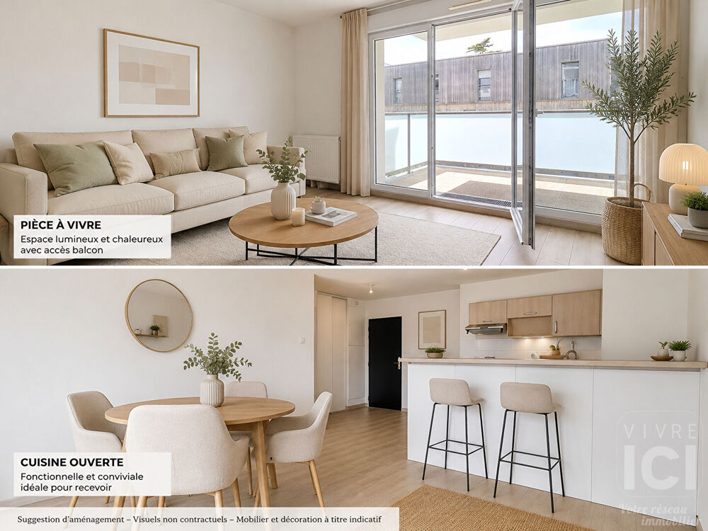 Appartement 3 pièces 61 m² · à Sautron · 61 m² · 247 690 €