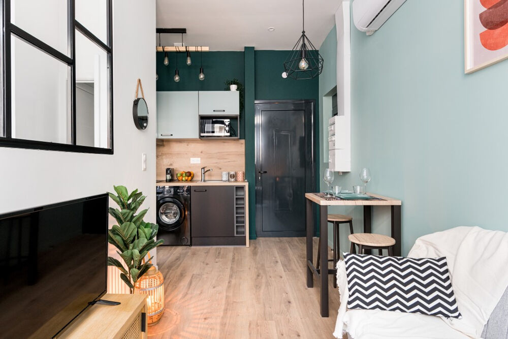 Vente Appartement Immeuble Bourgoin Jallieu 2 appartements meublés AirBNB ou location courte durée Bourgoin jallieu