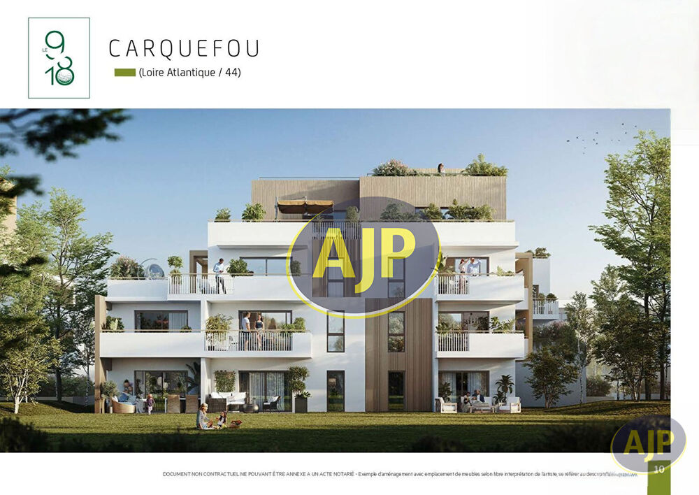 Carquefou proche centre ville Appartement T4 Duplex livraison 1 er trimestre 2027