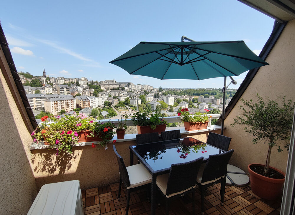 Vente Appartement Dernier étage, T3bis, T2 - terrasse - garage - Rodez - cave Rodez