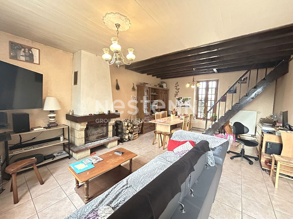 LONGERE 3 CHAMBRES ET UN BUREAU AVEC DEPENDANCES À VILLENTROIS (INDRE 36)