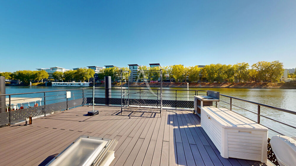 ASNIÈRES-SUR-SEINE - MAISON FLOTTANTE D'EXCEPTION - 85 M² HABITABLE - 3 CHAMBRES - TERRASSES - 550 000