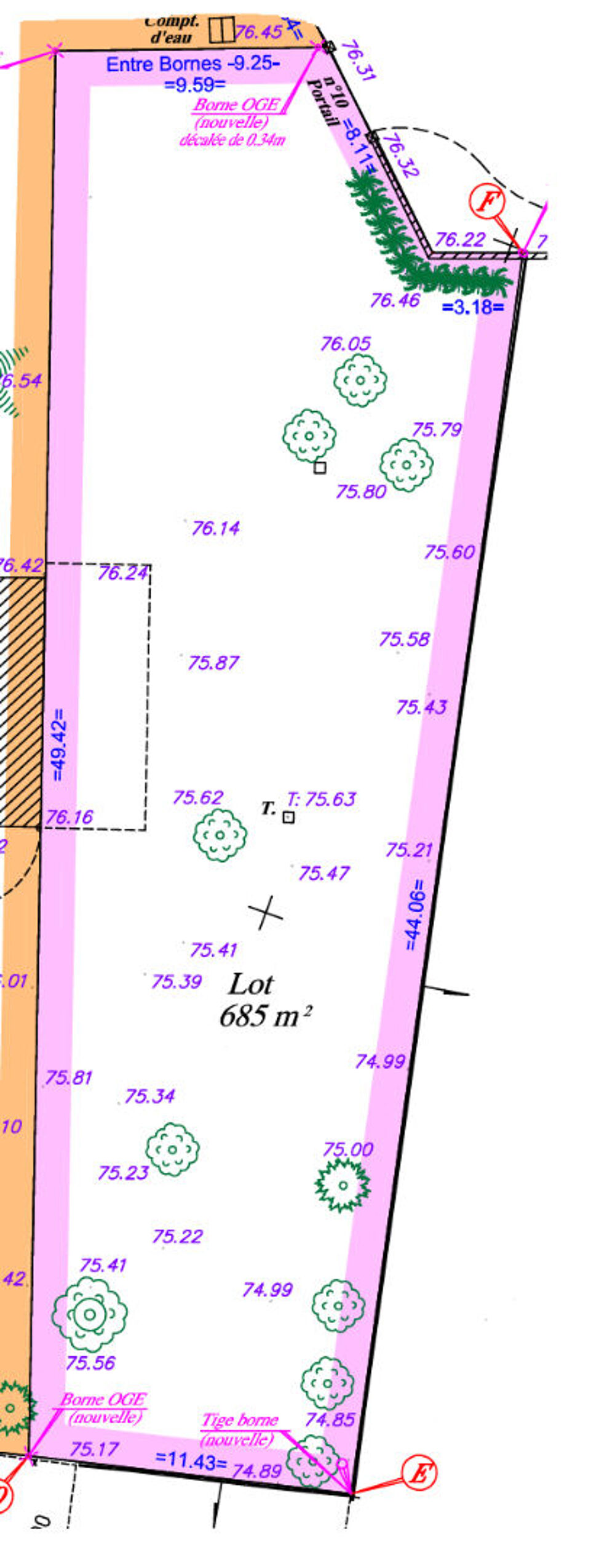 Vente Terrain Terrain Lardy 685 m2 Lardy