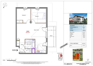  Appartement à vendre 3 pièces 63 m²