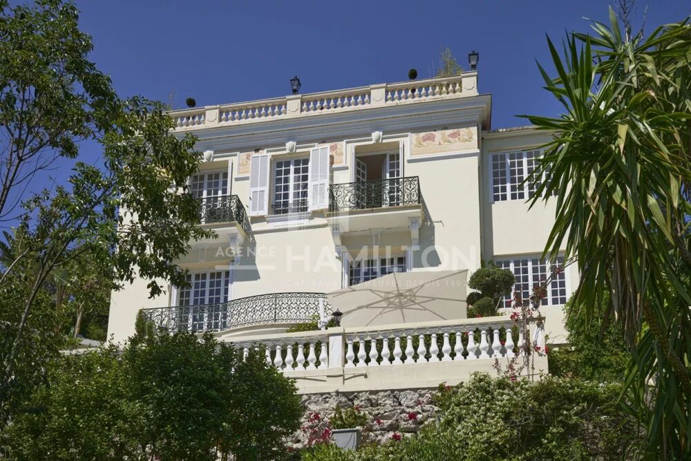 Vente Maison Rare, vue mer panoramique, Belle Époque, proche de Monaco. Cap-d'ail