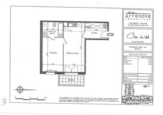  Appartement � vendre 2 pi�ces 43 m�