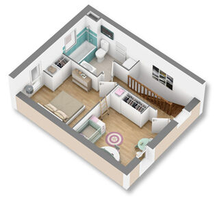  Maison � vendre 3 pi�ces 59 m�