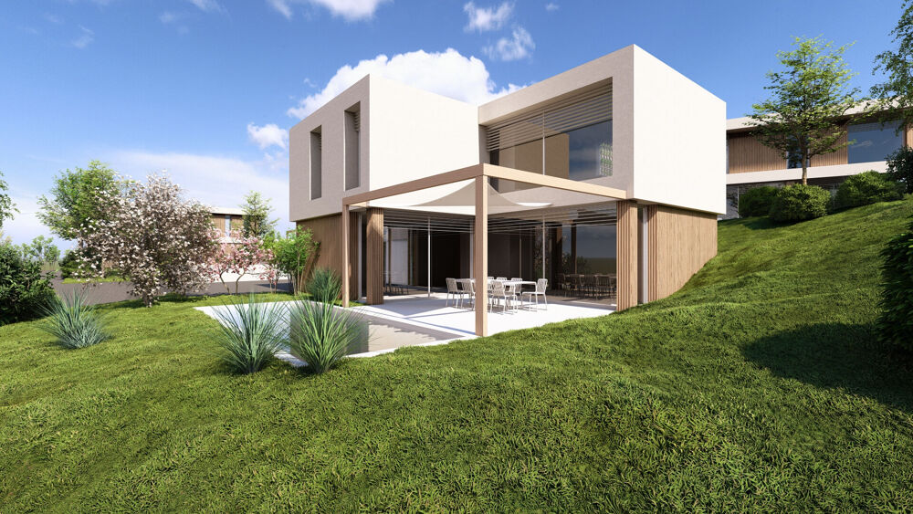 Vente Terrain Villa contemporaine de 120m2 Simandres