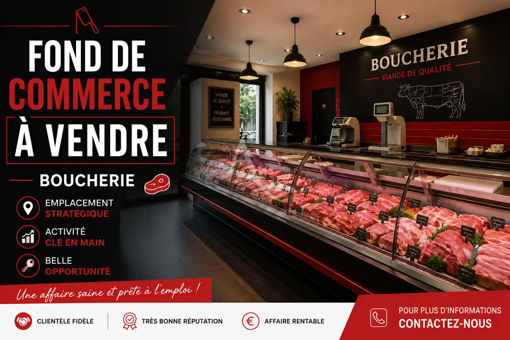   FOND DE COMMERCE  50 m² à vendre 