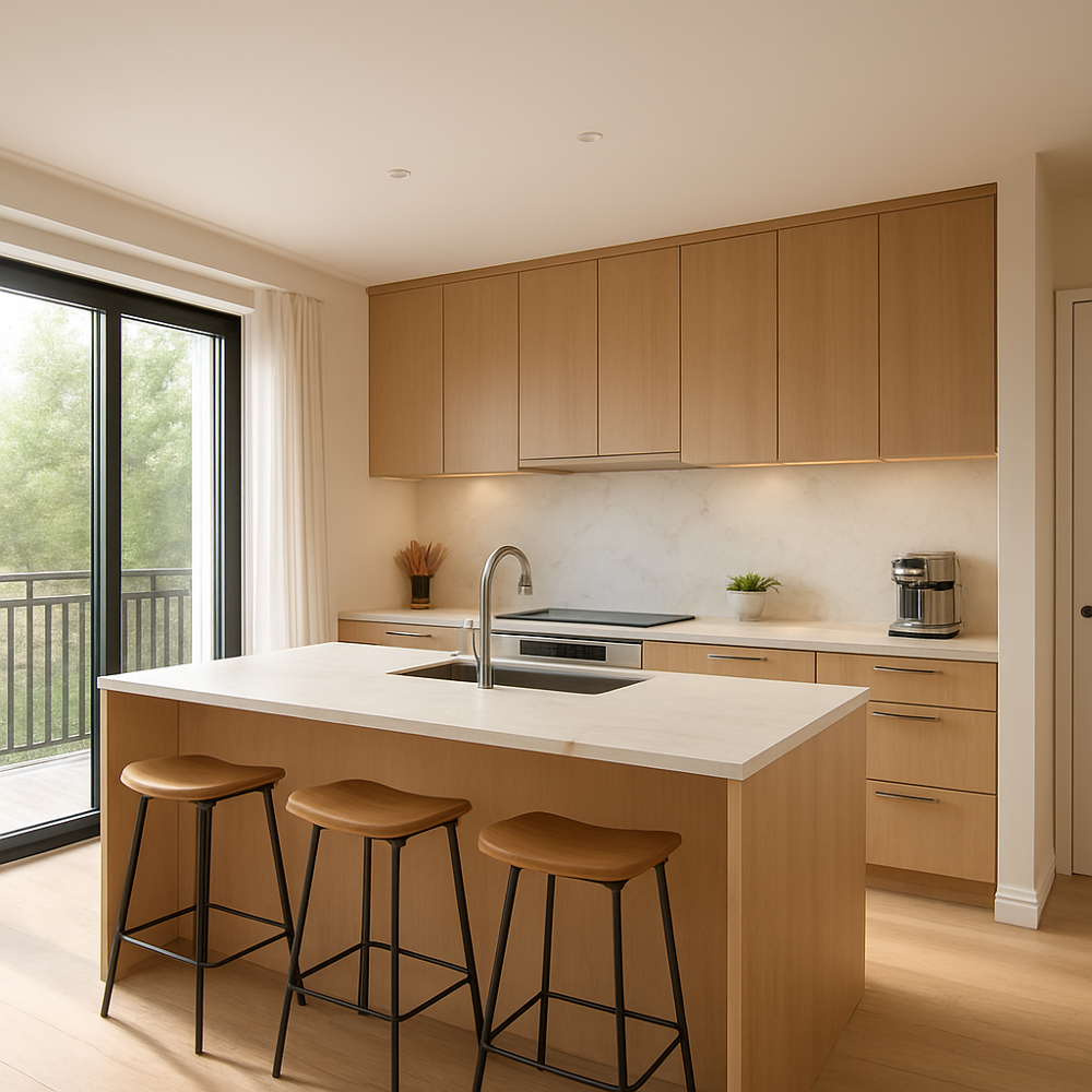 Appartement 3 pièces de 59 m2 (L'Hermitage)
