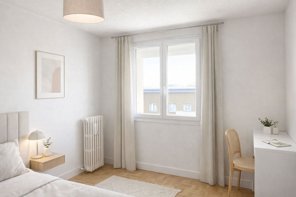 Appartement 4 pièces , 3 chambres, Parking.