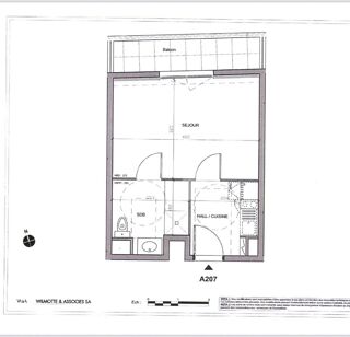  Appartement � vendre 1 pi�ce 26 m�