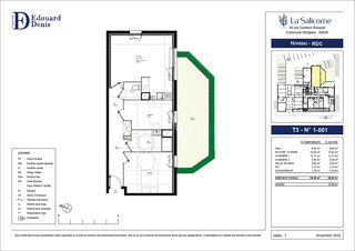  Appartement � vendre 3 pi�ces 66 m�