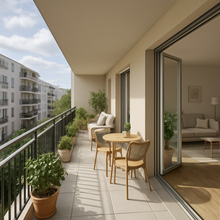  Appartement � vendre 3 pi�ces 64 m�
