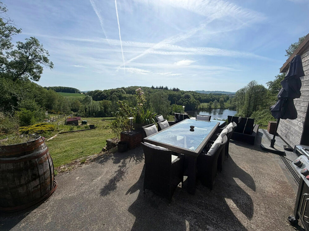 Vente Maison CREUSE - Superbe propriété de campagne avec un étang de pêche à la carpe d'environ 2,5 hectares et plus de 22 hectares de terrai Ceyroux