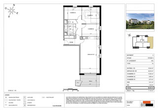  Appartement � vendre 4 pi�ces 83 m�