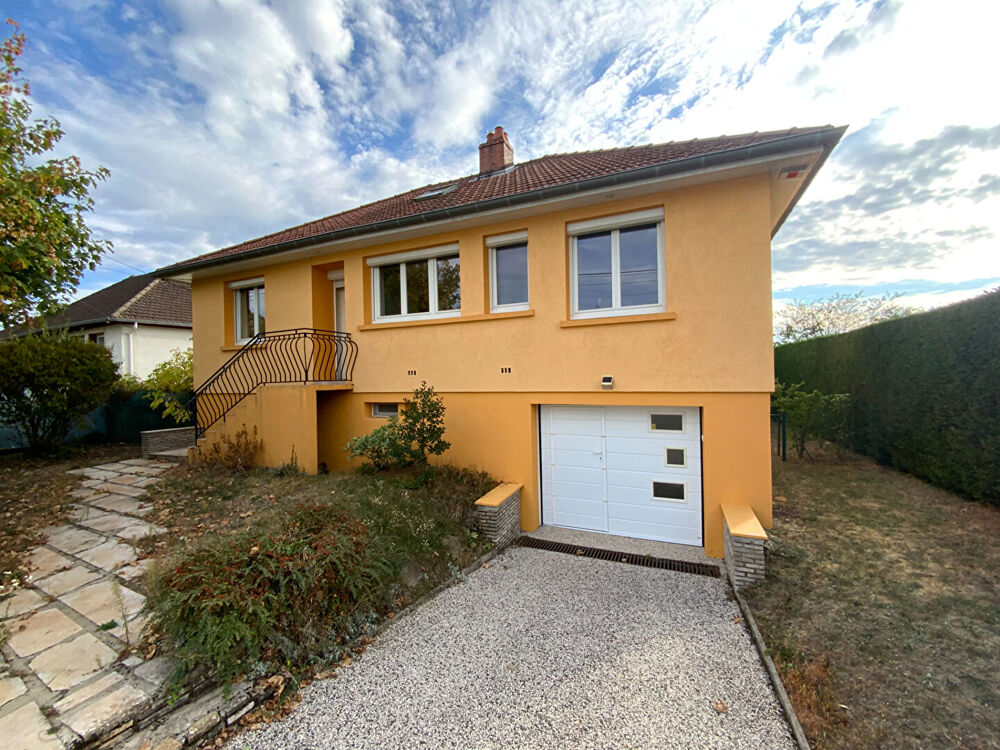 Vente Maison LE CREUSOT - Quartier résidentiel - Pavillon élevé sur sous-sol complet de 149 m² hab. (4 chambres). Le creusot