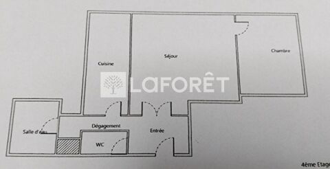  Appartement � louer 2 pi�ces 52 m�