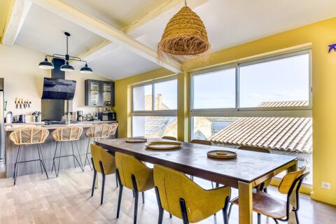   A Peyriac de mer,  maison + appartement, vue �tangs. Maison - 7 pi�ce(s) - 201 m�