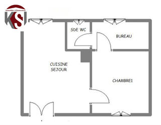  Maison � vendre 2 pi�ces 35 m�