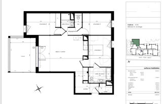  Appartement � vendre 4 pi�ces 84 m�