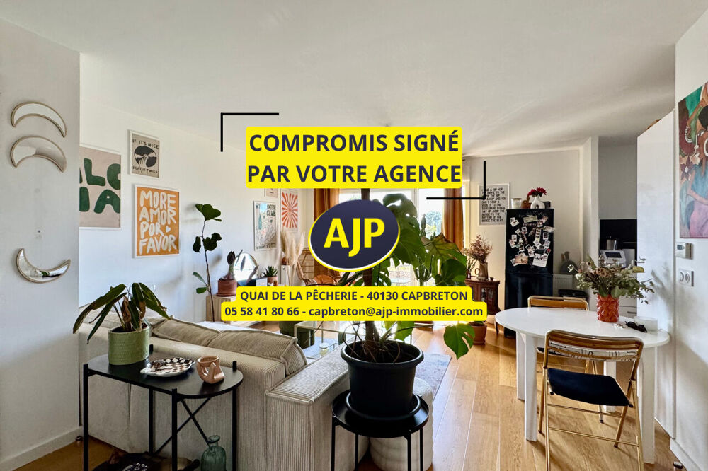 SEIGNOSSE - T3 + TERRASSE - CELLIER + 2 PARKING