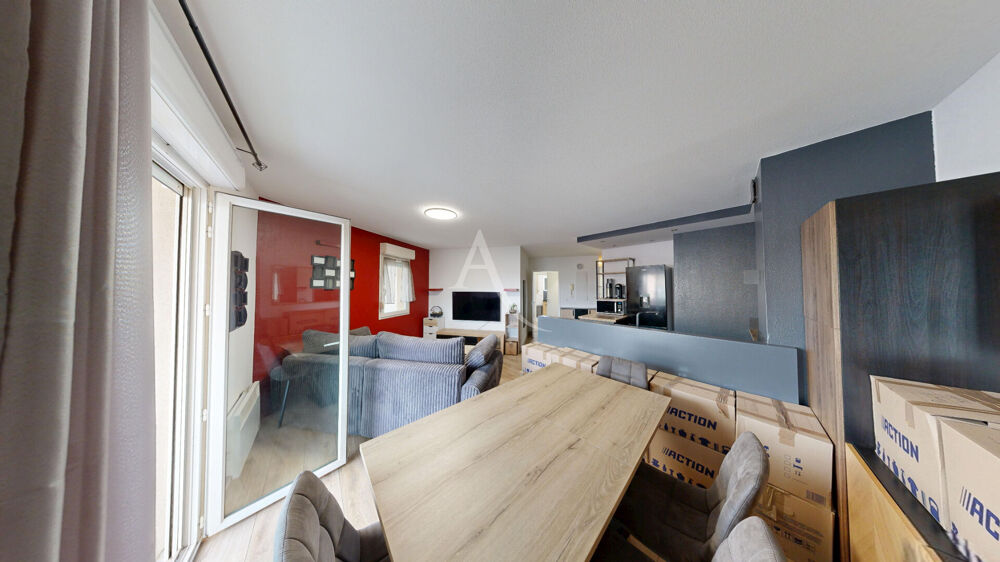 Appartement T3 avec terrasse, ascenseur et parking privatif