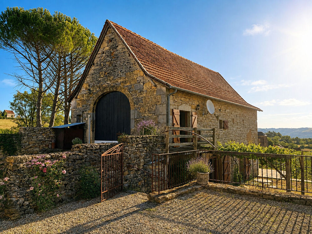 Vente Maison Ancienne grange partiellement rénovée avec vue panoramique - secteur Naussac Naussac
