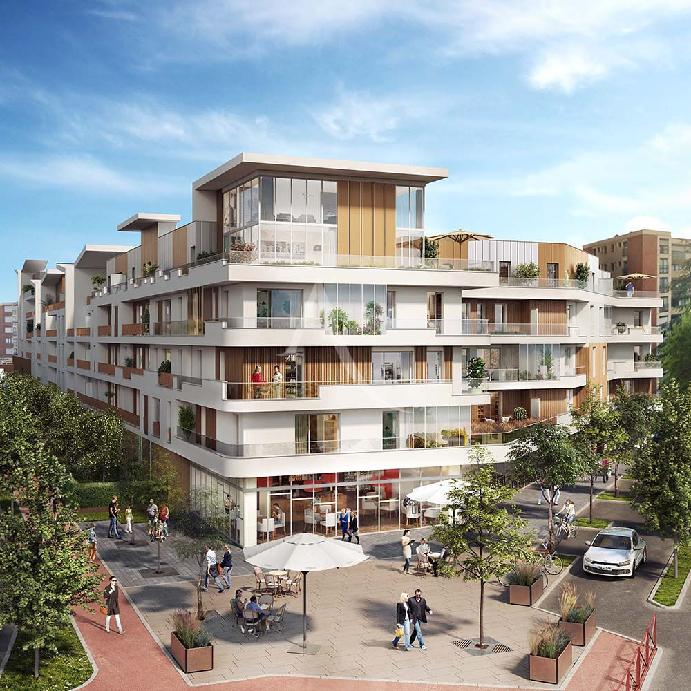 Vente Appartement Appartement 4 pièces neuf de 82 m2 avec balcon et parking - Villiers-sur-Marne Villiers sur marne