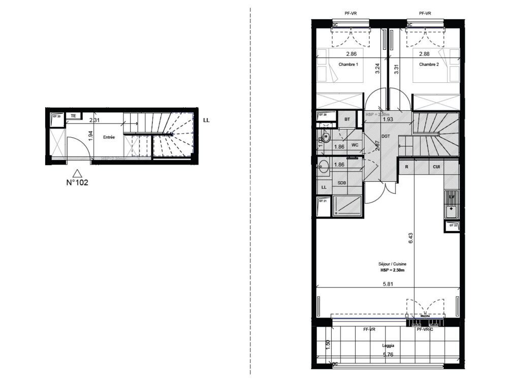 Vente Appartement Appartement 3 pièces de 66.16 m² - Saint-Germain-en-Laye Saint germain en laye