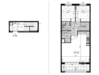  Appartement à vendre 3 pièces 66 m²