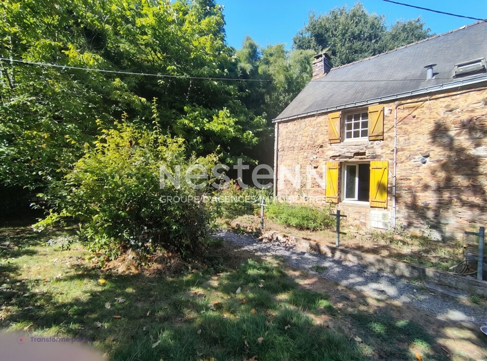 Vente Maison Maison en pierre à Saint-Dolay ? Beau potentiel de rénovation au calme ? 64 m² ? 3 pièces - terrain 340 m² Saint dolay