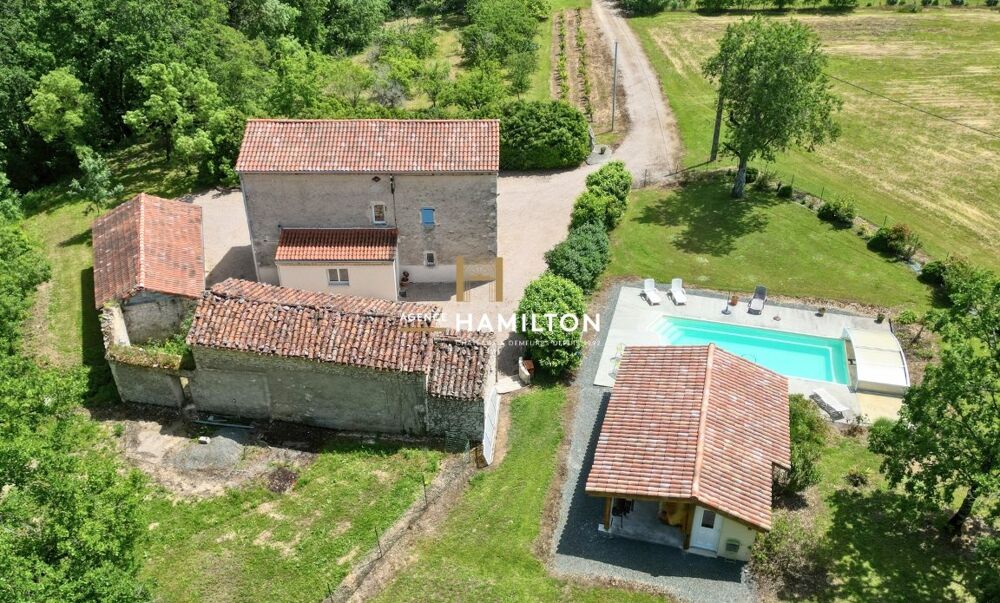 Vente Maison SUPERBE MAISON EN PIERRE RÉNOVÉE, AVEC BOIS ET TERRAINS ATTENANTS Cordes-sur-ciel