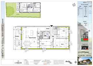  Appartement � vendre 4 pi�ces 83 m�