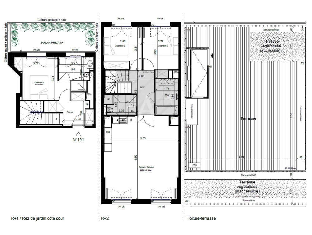 Appartement 4 pièces de 92.73 m² - Saint-Germain-en-Laye