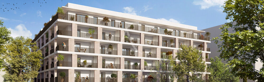 Vente Appartement T3 Neuf BRS CITE CREATIVE 32  m2 TERRASSE Montpellier