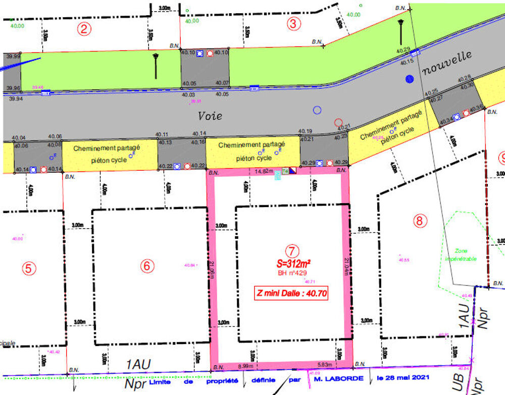 Vente Terrain Terrain Belin Beliet 311 m2 Belin beliet