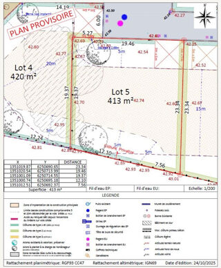  Terrain � vendre 413 m�