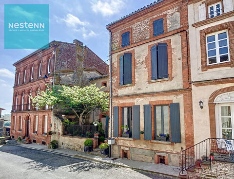   A vendre maison de village de 190m² habitable, cours, jardin, garage, 10 min de Nailloux Maison - 6 pièce(s) - 190 m²