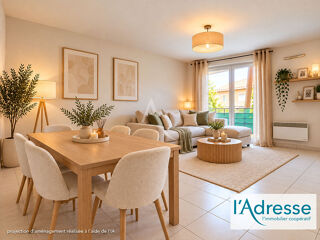  Appartement à vendre 2 pièces 46 m²