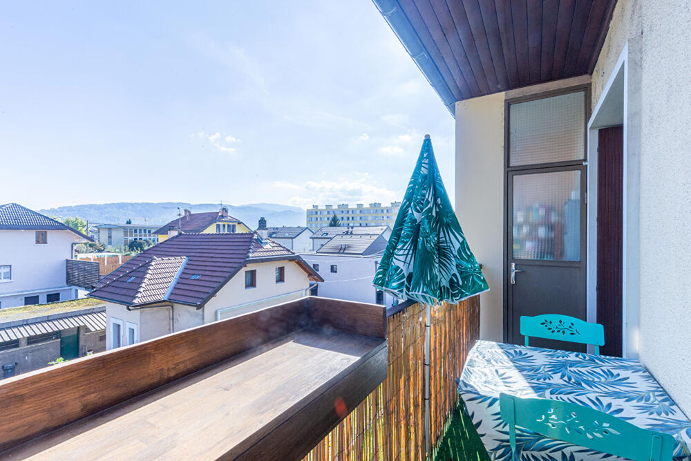 AGENCE IMMOBILIERE LAFORET - EXCLUSIVITE - "OXALIS" - ANNECY - APPARTEMENT T2 de 55,86m² - BALCON - CAVE - DERNIER ETAGE