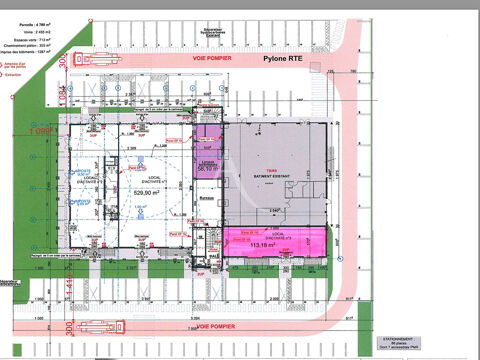 Surface commerciale à aménager disponible 1195 37700 La ville aux dames