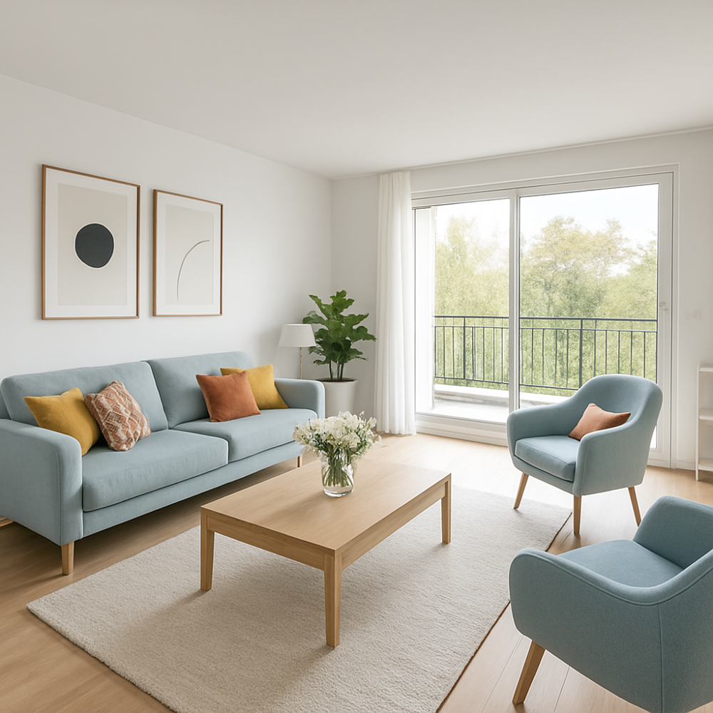Appartement 4 pièces de 79 m2 (Gagny)