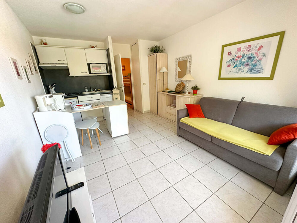 Studio cabine à La Grande Motte de 21.78m²