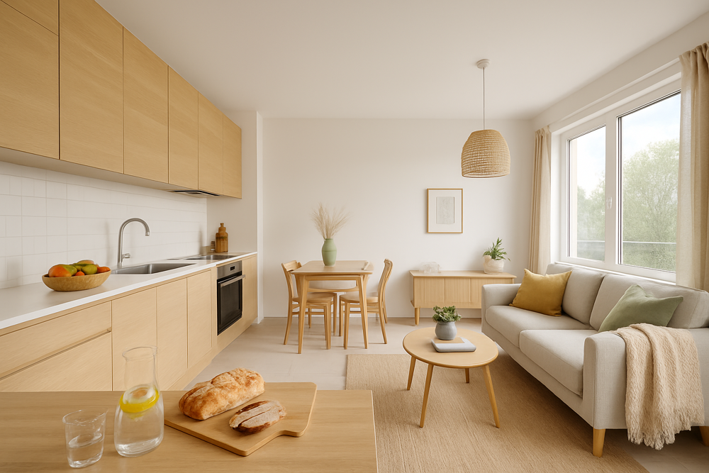 Appartement 3 pièces de 60 m2 (Pontoise)