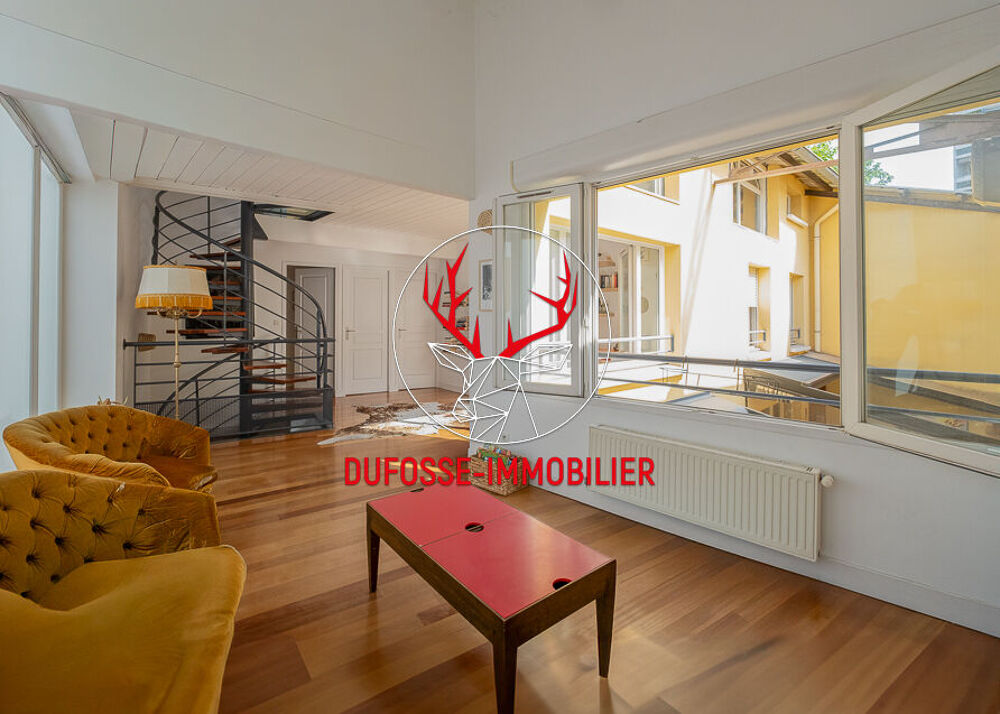 Vente Appartement Lyon 8 - LOFT d'Exception 4 Pièces -avec garage Lyon 8