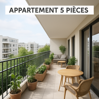  Appartement à vendre 5 pièces 117 m²