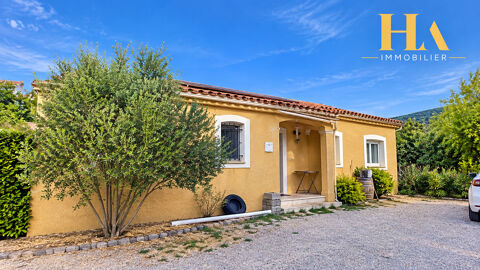   À VENDRE  Villa 4 pièces  Moulès-et-Baucels (34190) 100 m² habitables Terrain 1 100 m² Piscine Maison - 4 pièce(s) - 100 m²