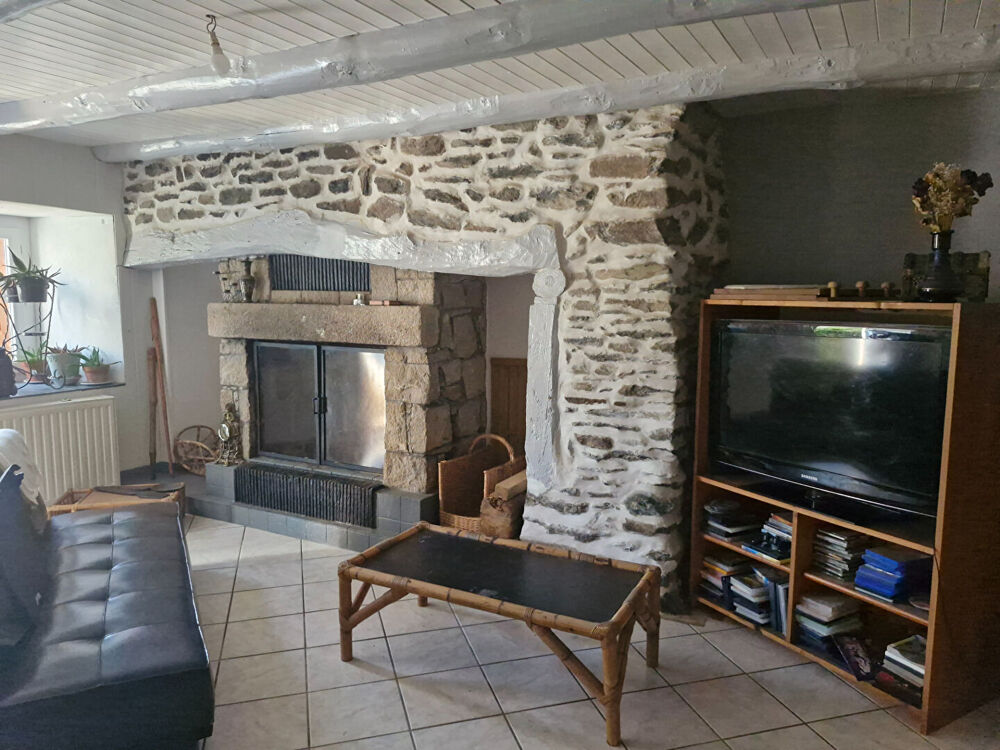 Vente Maison Ancien corps de ferme en pierres rénové calme Saint etienne lardeyrol